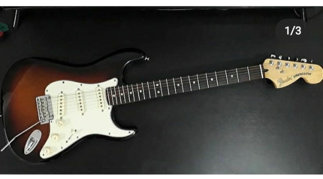 otros electronicos - Guitarra Fender Deluxe Stratocaster