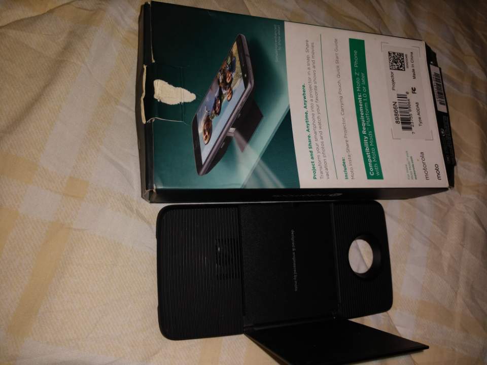 accesorios para electronica - moto mods proyector motorola