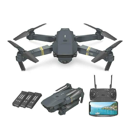 hobby y coleccion - Dron cuadricóptero con cámara de vídeo en vivo
