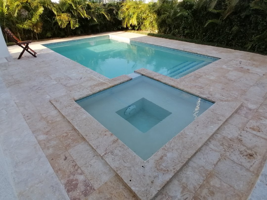casas vacacionales y villas - Villa de 2 Habitaciones con piscina privada, Residencial Villas las Palmas Sosua
