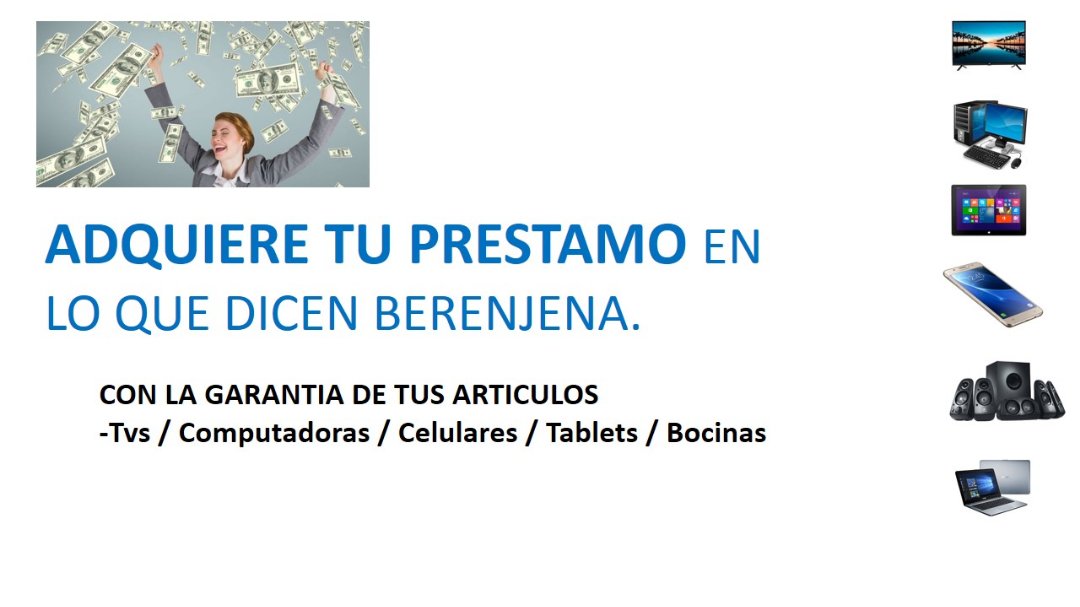computadoras y laptops - PRESTAMOS Y EMPEÑOS EXPRESS LLAMA YA!