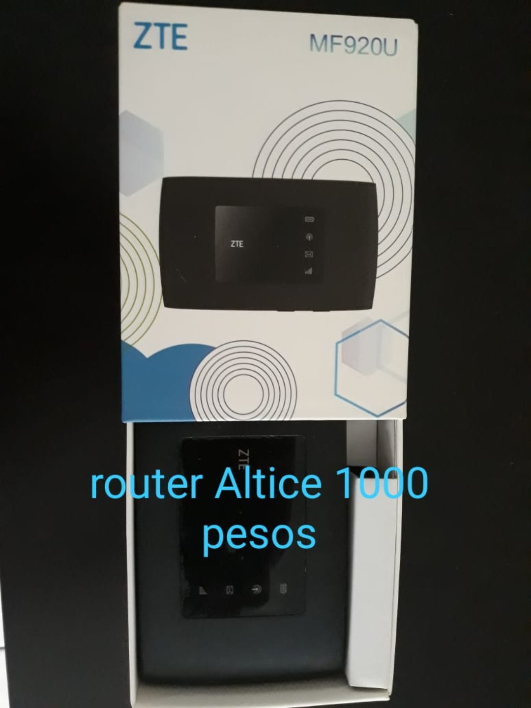 otros electronicos - Router Altice