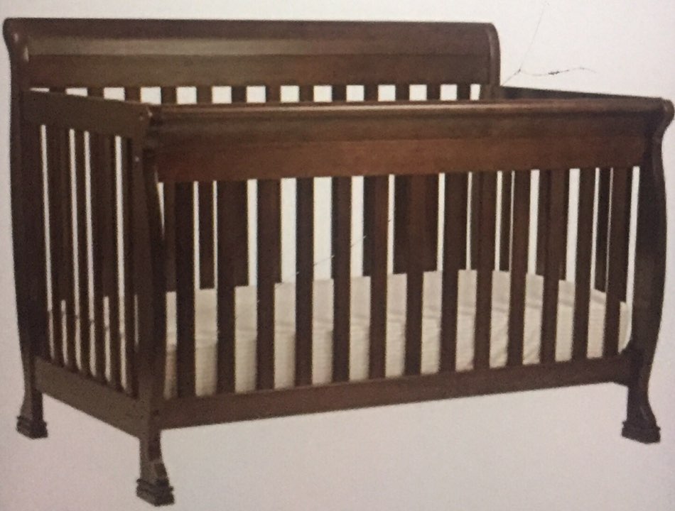 muebles - Cuna Convertible 4-1, Davinci Kalani.  Importada. 