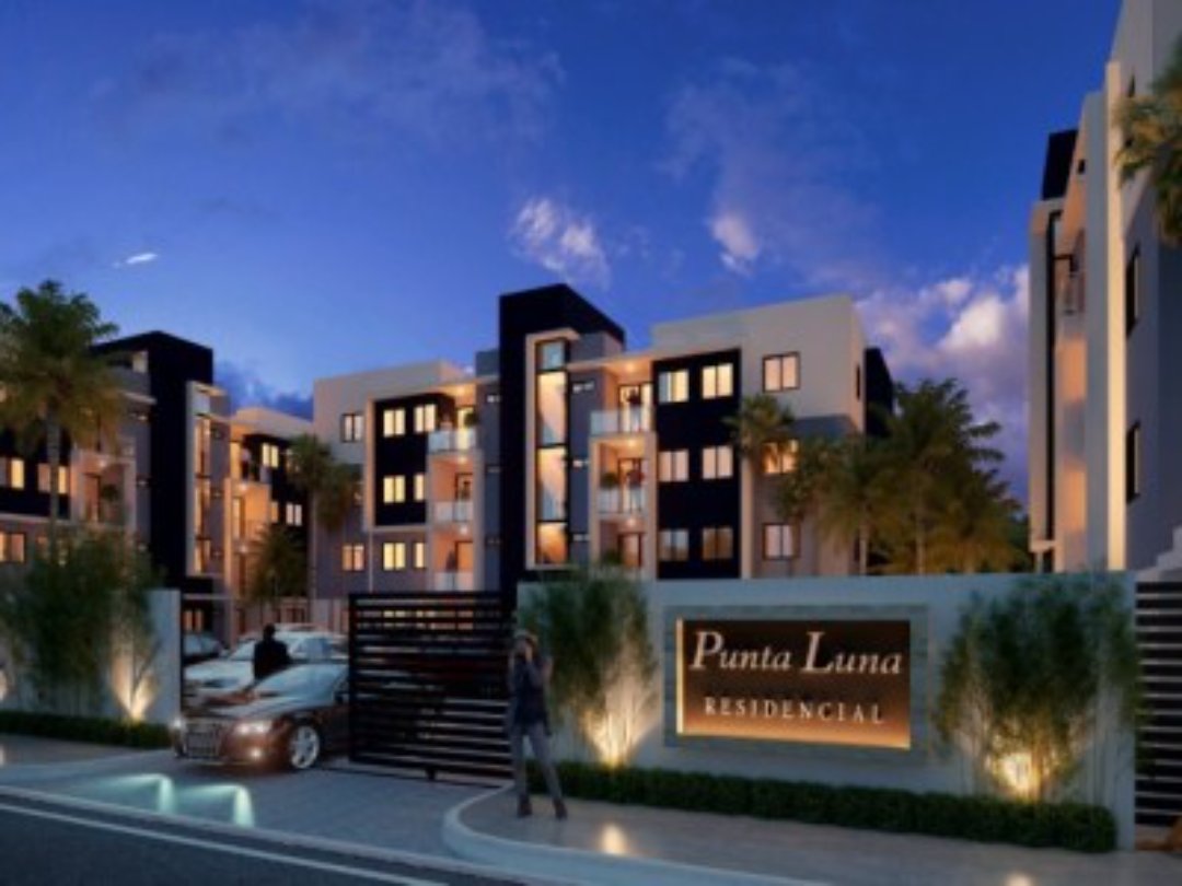 apartamentos - Residencial Punta Luna, Apartamentos en Urbanización Thomen, Santiago