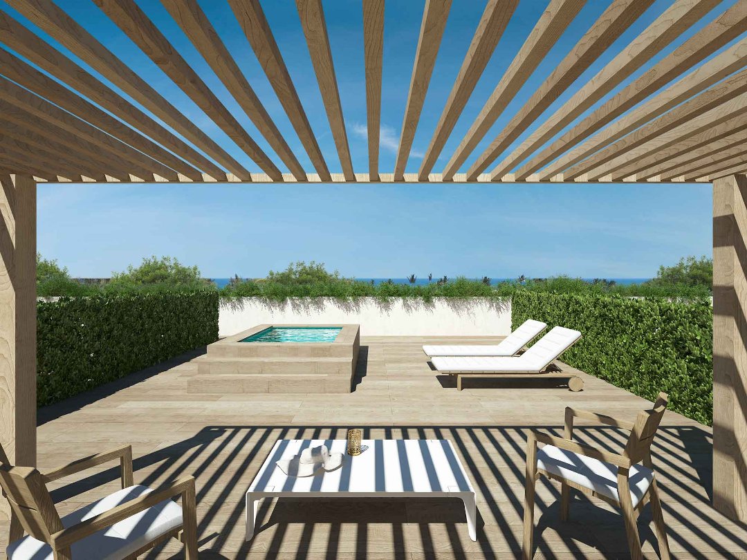penthouses - Penthouse 2 HAB en construcción ubicado en 2 min de la playa Punta Cana Bavaro