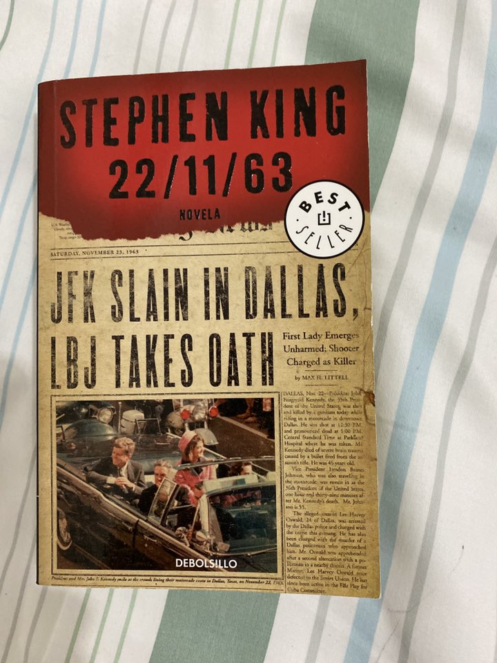 libros y revistas - 22/11/63 de Stephen King 