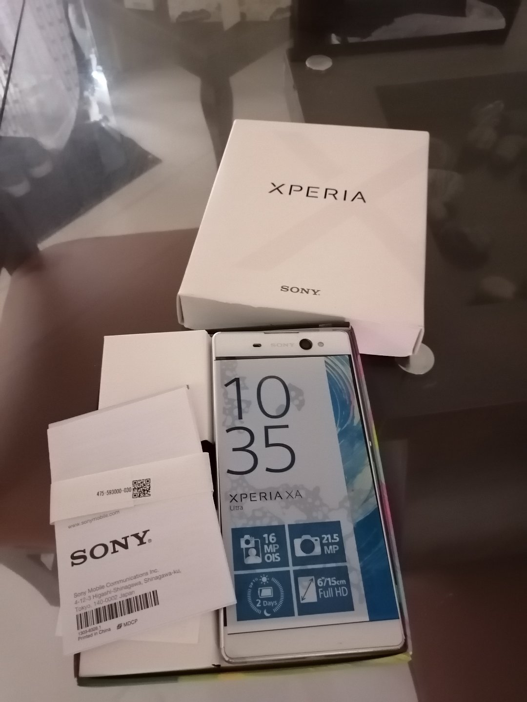 celulares y tabletas - Sony Xperia xa1 ultra BLANCO (el grande)  en caja original