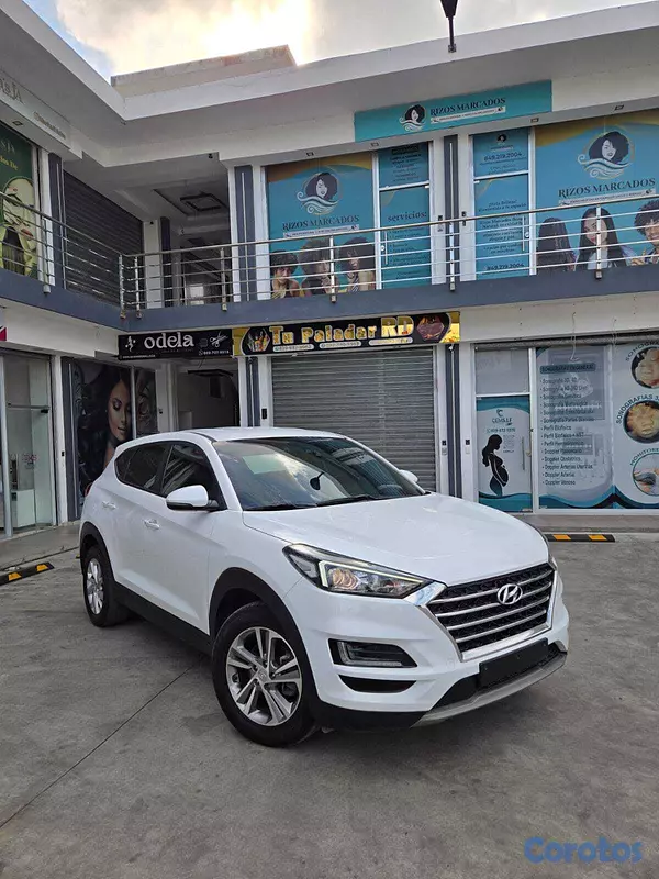 jeepetas y camionetas - HYUNDAI TUCSON 2020 BLANCO DIESEL 7
