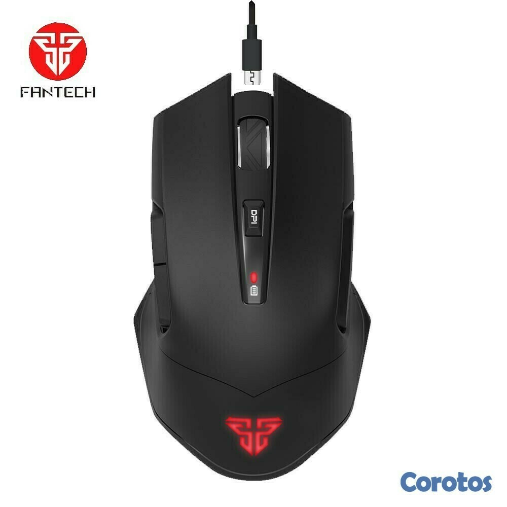 computadoras y laptops - MOUSE Fantech GAMING INALAMBRICO, RECARGABLE  2