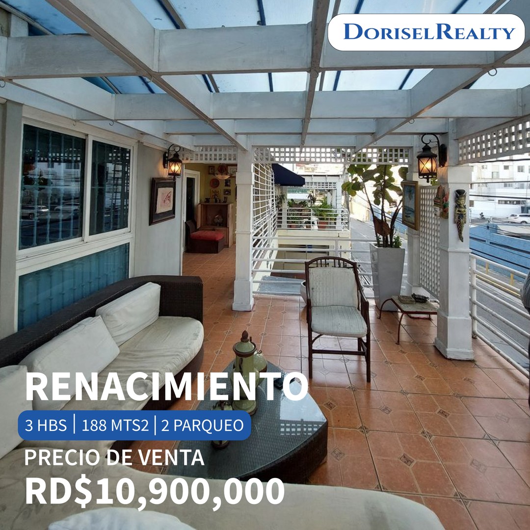apartamentos - VENTA DE APARTAMENTO CLASICO UBICADO EN SECTOR RENACIMIENTO