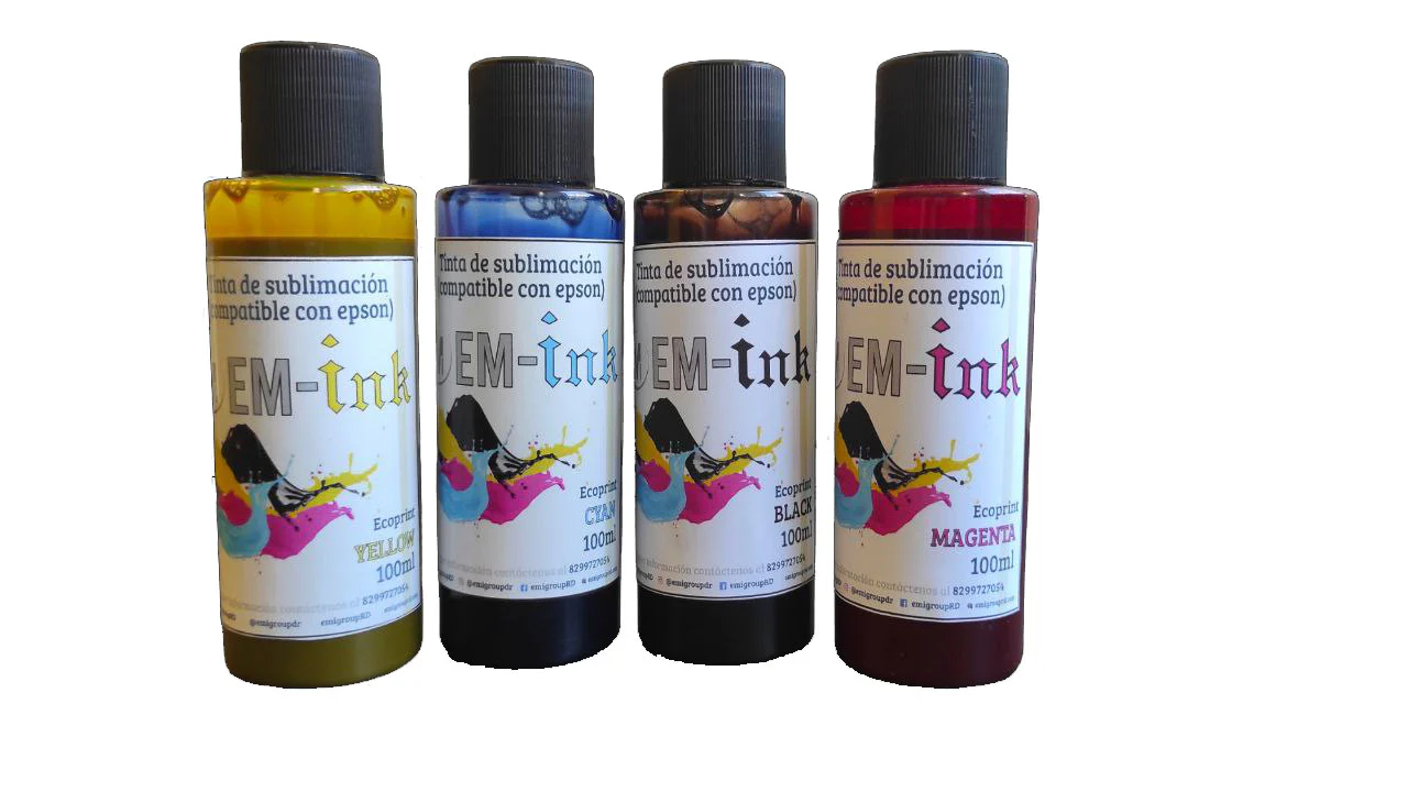 otros electronicos - Kit Tinta de Sublimacion - EcoPrint