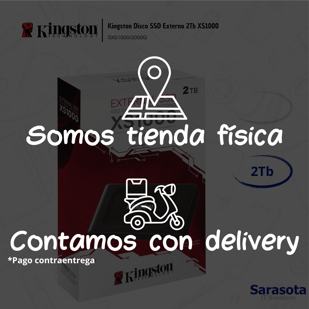 accesorios para electronica - Kingston Disco SSD Externo 2Tb XS1000 2