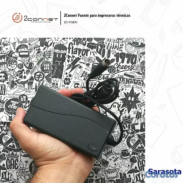 accesorios para electronica - 2Connet Fuente Impresora 24V-2.5A Universal 2