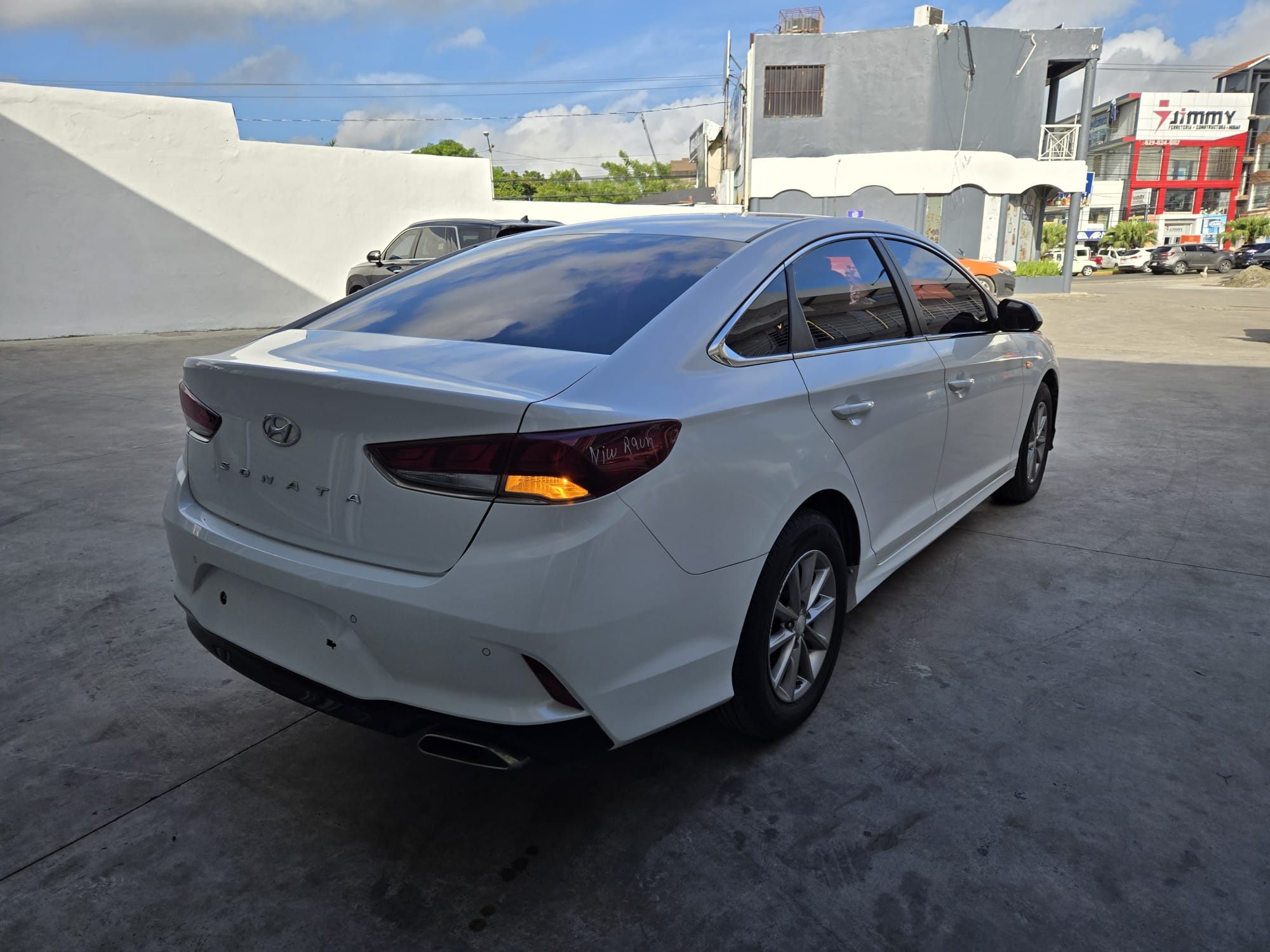 carros - HYUNDAI SONATA NEW RISE 2018 BLANCO 4