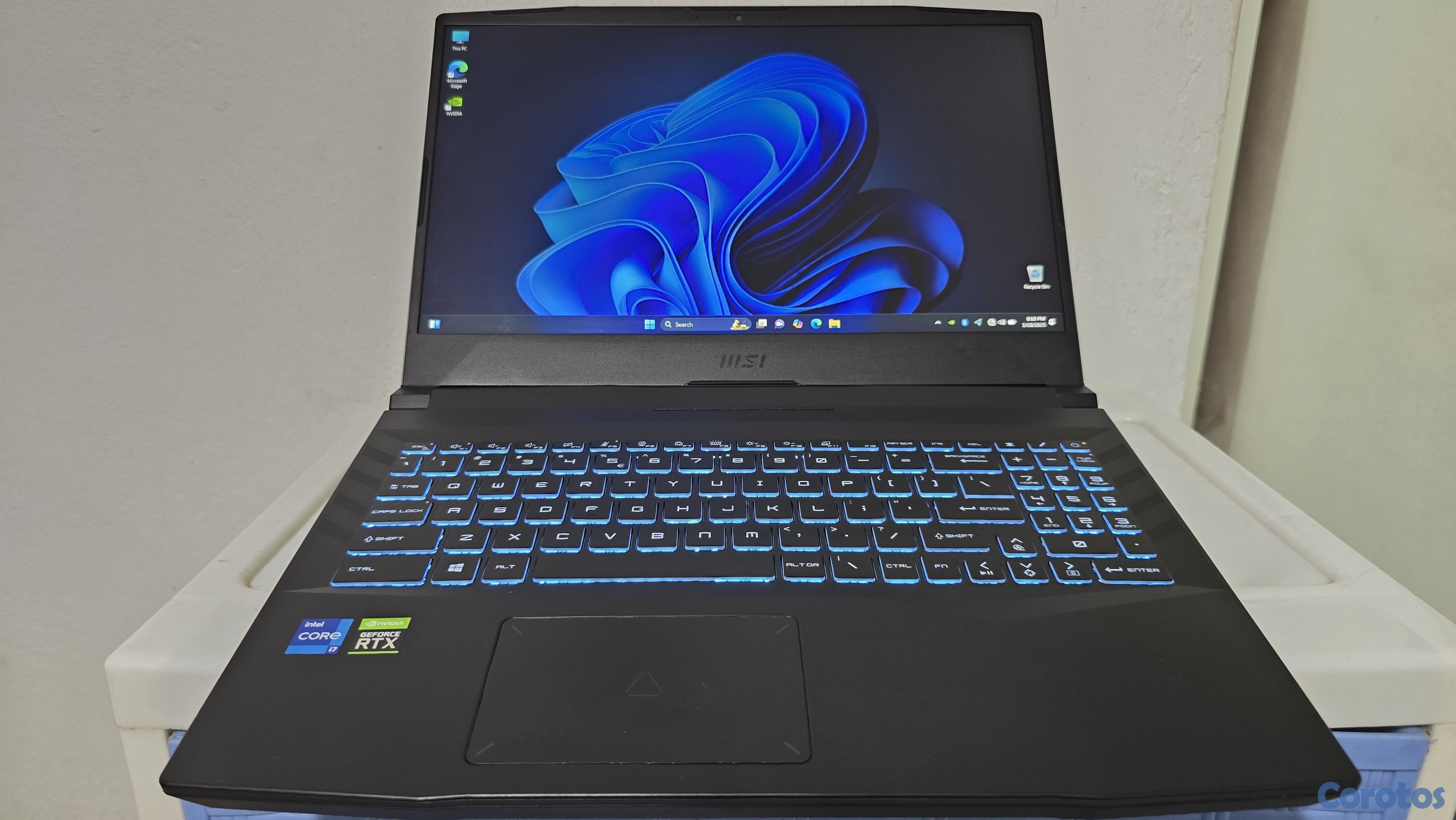 computadoras y laptops - Msi Gaming Core i7 11th Gen Ram 16gb ddr4 Disco 512gb SSD Nvidea Rtx 3070 8gb 1