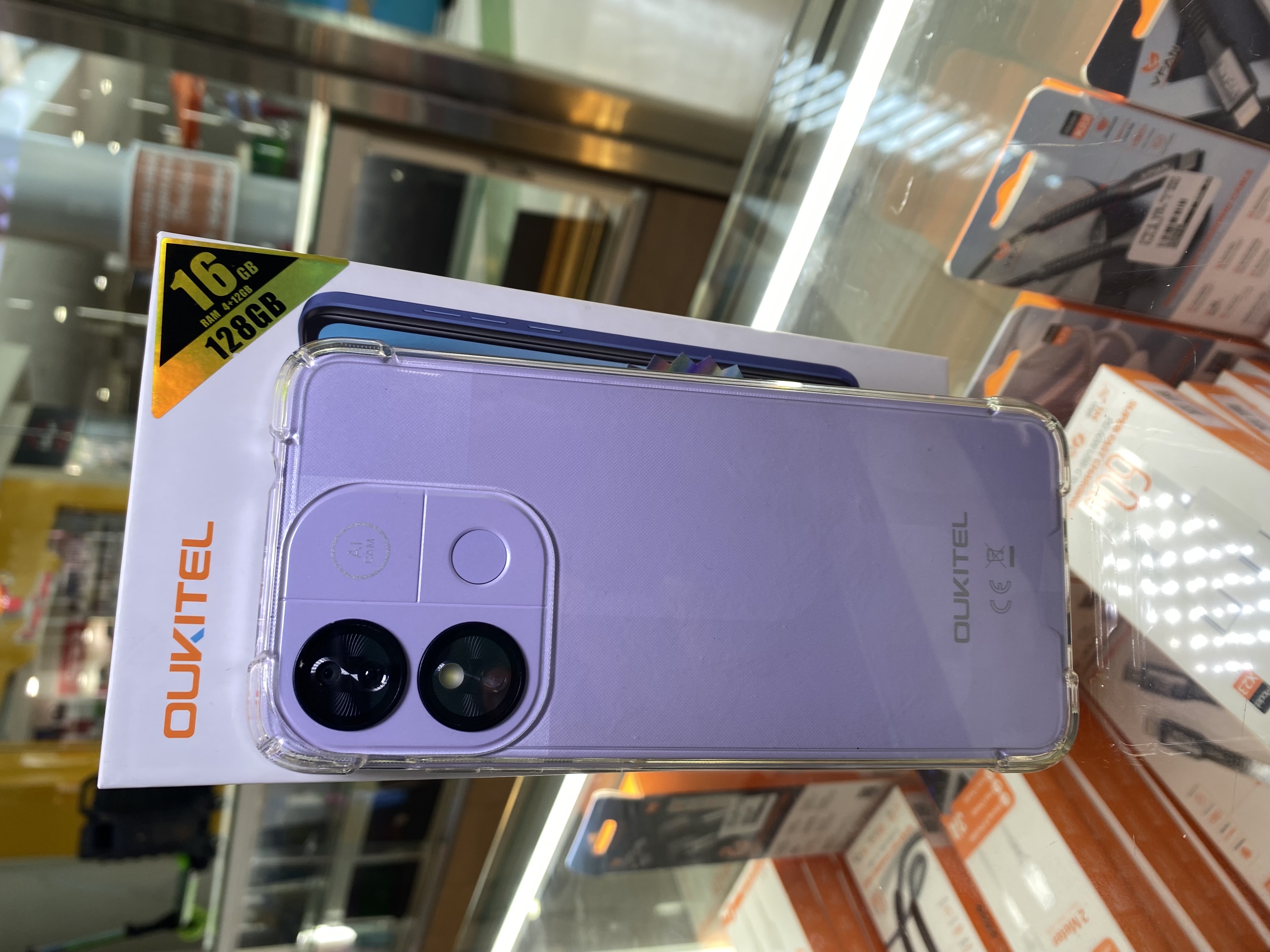 celulares y tabletas - CELULAR OUKITEL C57 PRO 128GB 16RAM 13 MP 4300MAH NUEVO EN SU CAJA  2