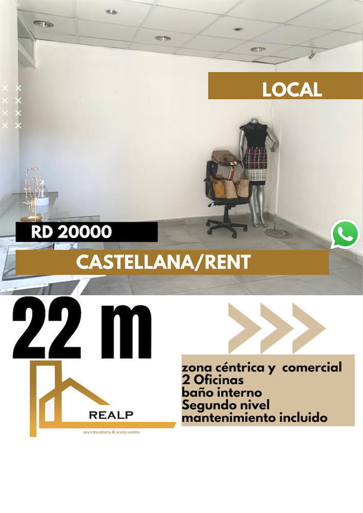 oficinas y locales comerciales - Local céntrico castellana