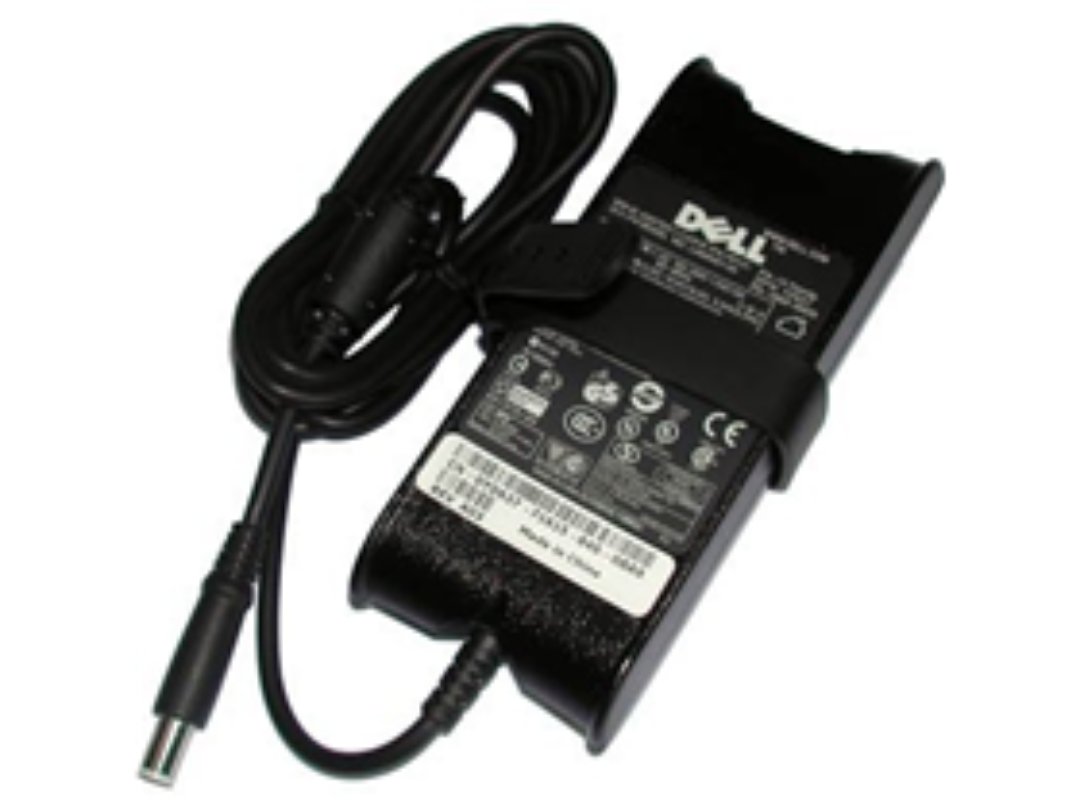 computadoras y laptops - CARGADOR FUENTE PARA LAPTOP DELL  PUNTA GRUESA 65 WATTS 1.5A 50-60HZ IM 0