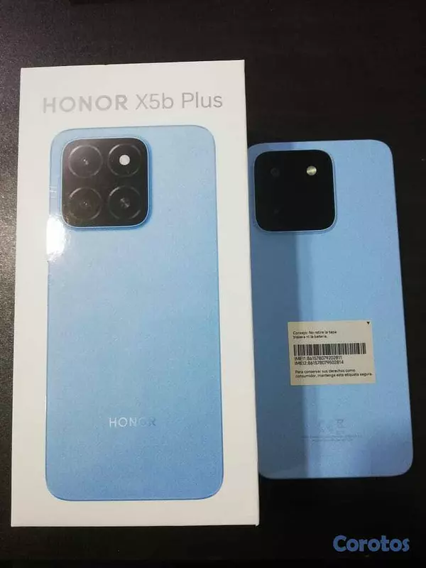 celulares y tabletas - Teléfono Honor X5B Plus 256GB 4GB  1