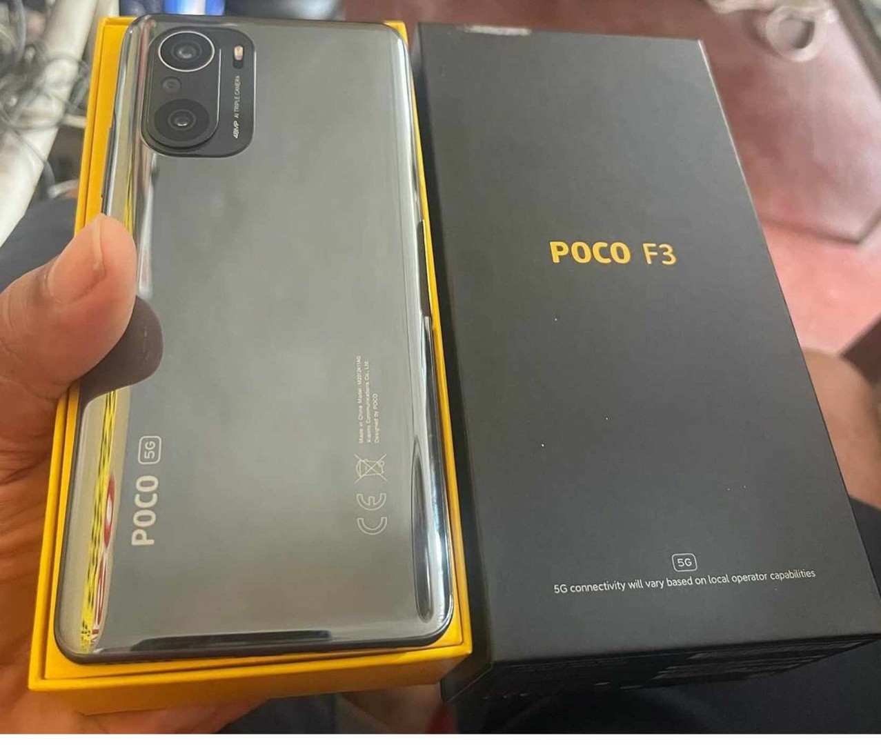celulares y tabletas - Xiaomi Poco F3 5G de 128gb y 6gb de ram Como Nuevo