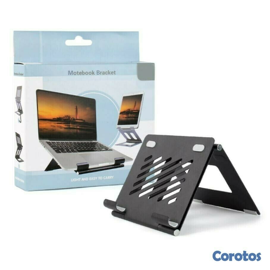 accesorios para electronica - Soporte plegable para laptop y tablet de 7-18 pulgadas. 5