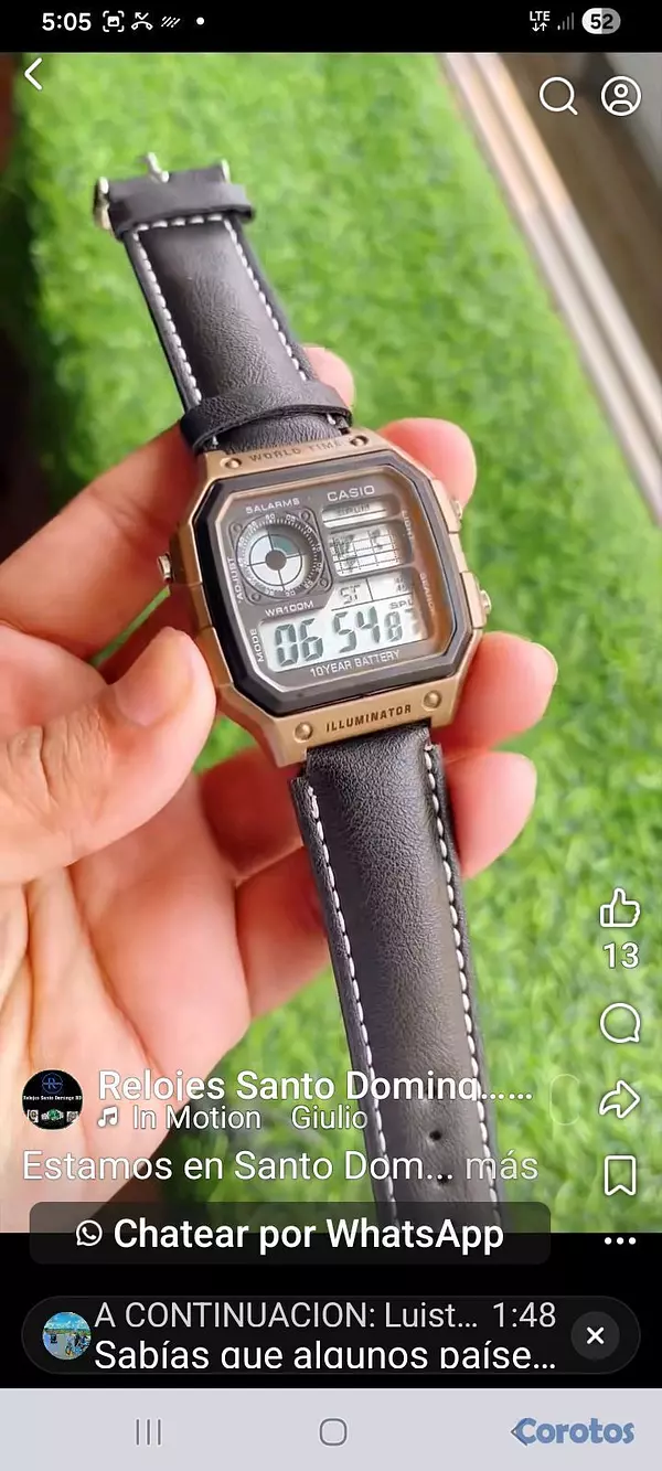 joyas, relojes y accesorios - Reloj Casio de Caballeros en Oferta especial. 20