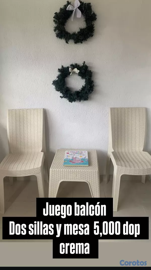 muebles y colchones - Juego balcon o terraza 