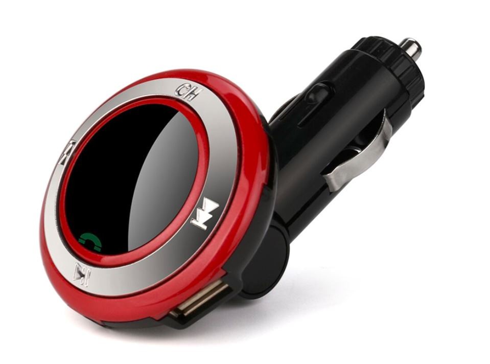otros electronicos - Adaptador via FM para radio de vehiculos con función bluetooth, USB G9