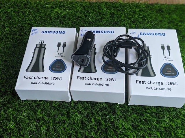 celulares y tabletas - Cargadores para carros tipo c Samsung  1
