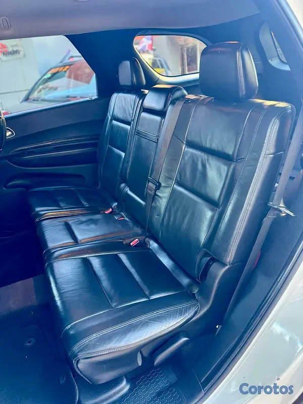 jeepetas y camionetas - Dodge Durango Limited blanco 2016 version american 7