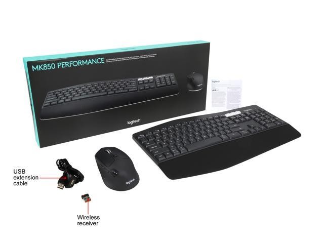 computadoras y laptops - TECLADO MOUSE LOGITECH MK850 PERFORMANCE WIRELESS COMBO INGLES (ENG) BLUETOOTH Y 0