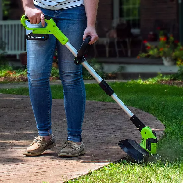 herramientas, jardines y exterior - Desmalezadora cortadora de grama podadora recargable cesped 3