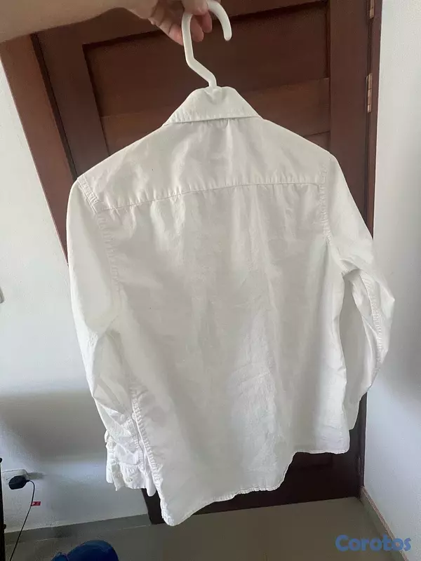 ropa para hombre - Camisa de varón blanca. 3