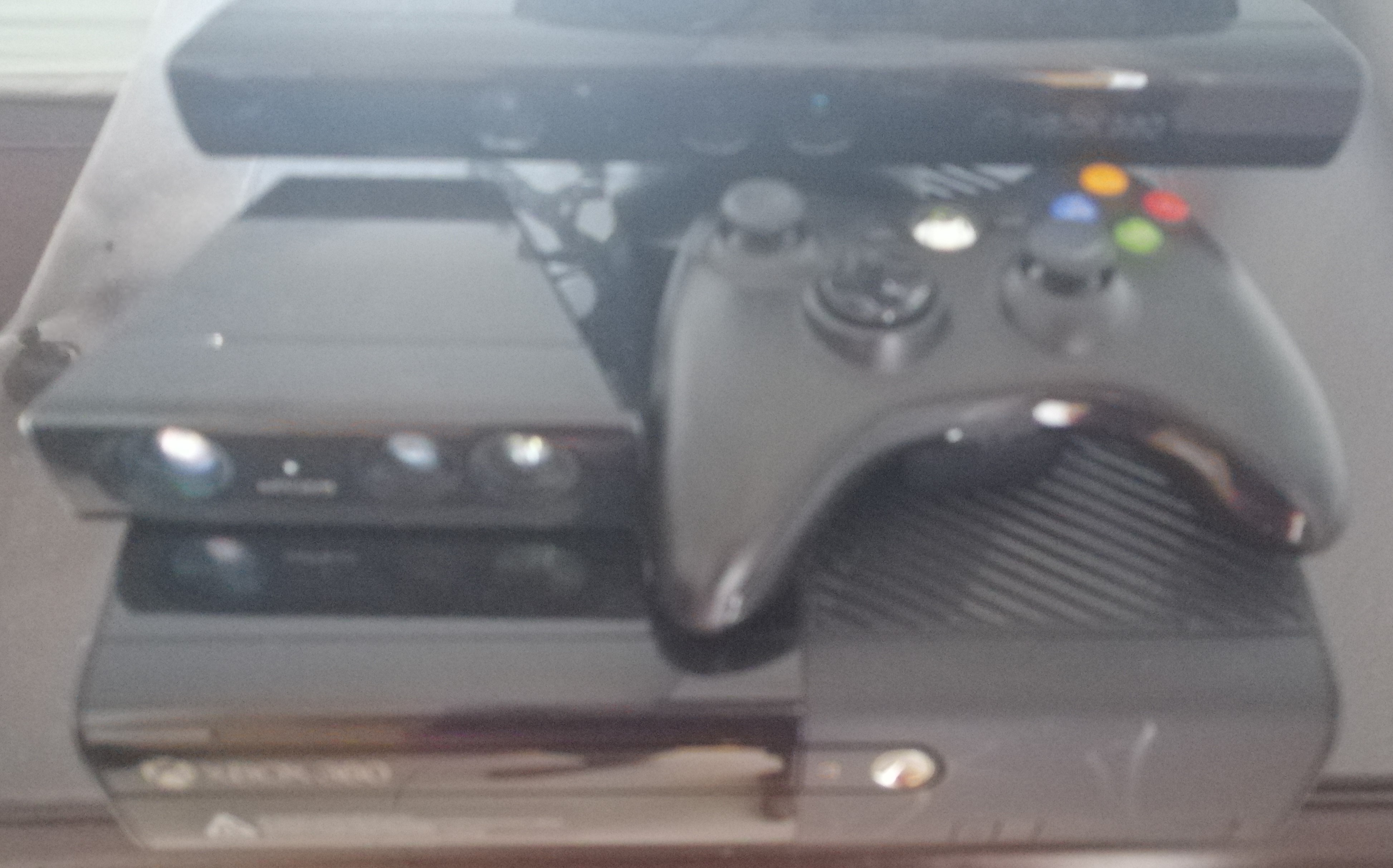 consolas y videojuegos -  Xbox 360 Con Kinect Y 3 Juegos Exc Condición-Negociable