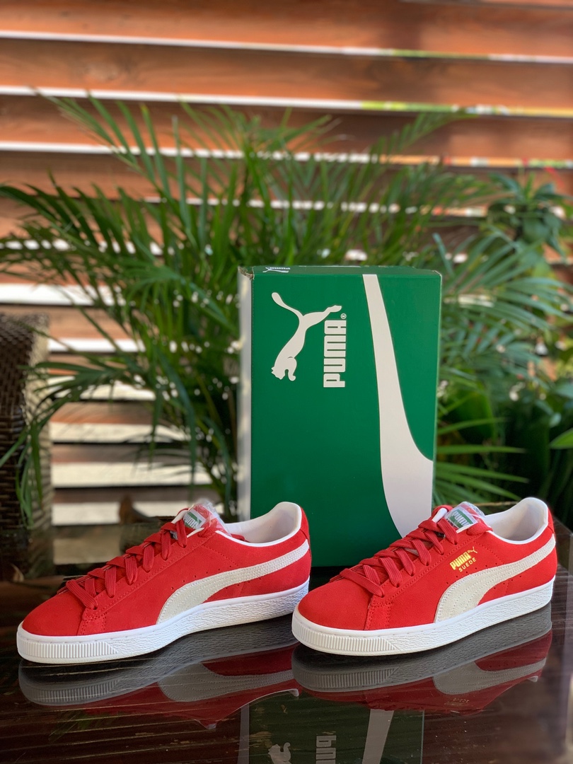 zapatos para hombre - Puma Suede Classic Red  3