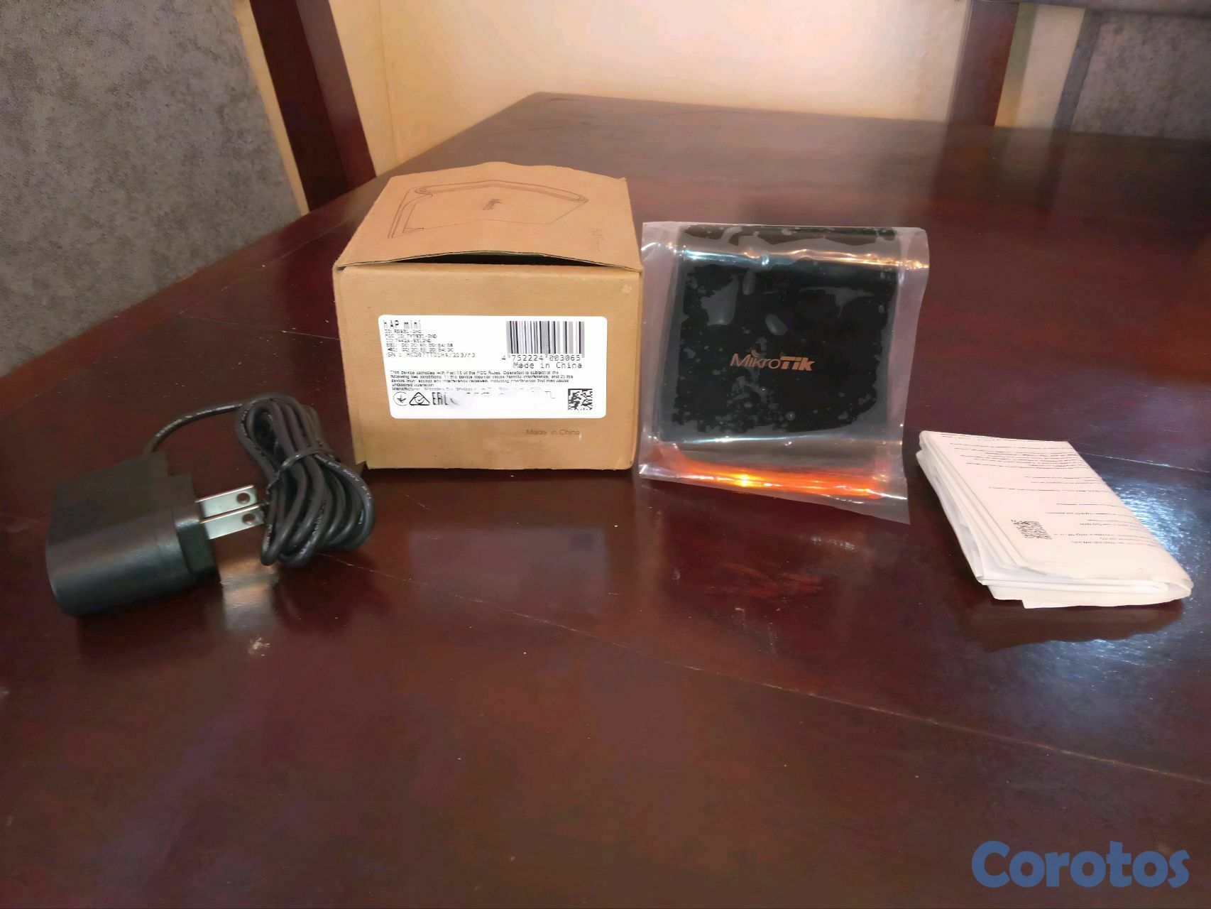 otros electronicos - Router MikroTik hAP mini RB931-2nD – Como nuevo 1