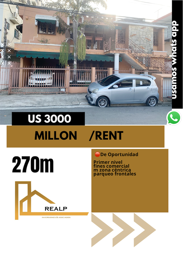 casas - Casa comercial en el millon 