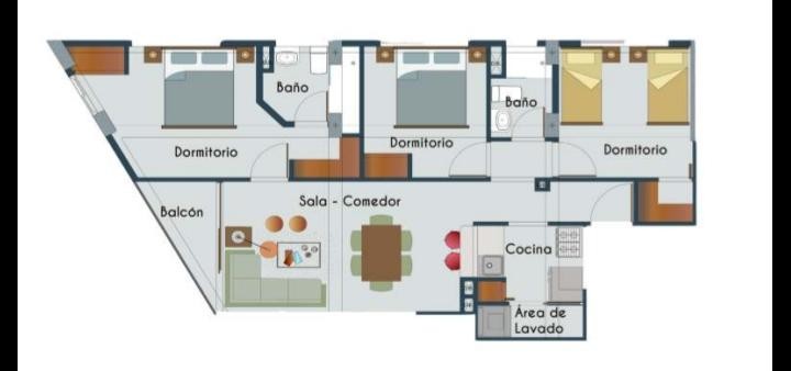 apartamentos - Apartamentos en La Julia/Zona Universitaria (403) 2