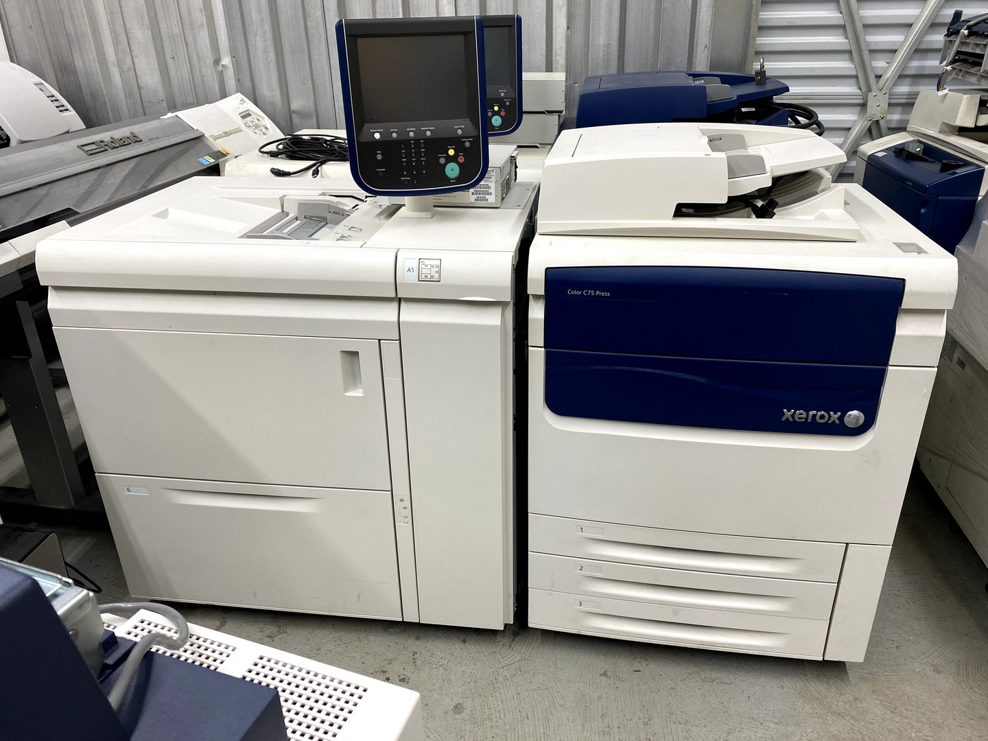impresoras y scanners - copiadora color xerox C75press 2
