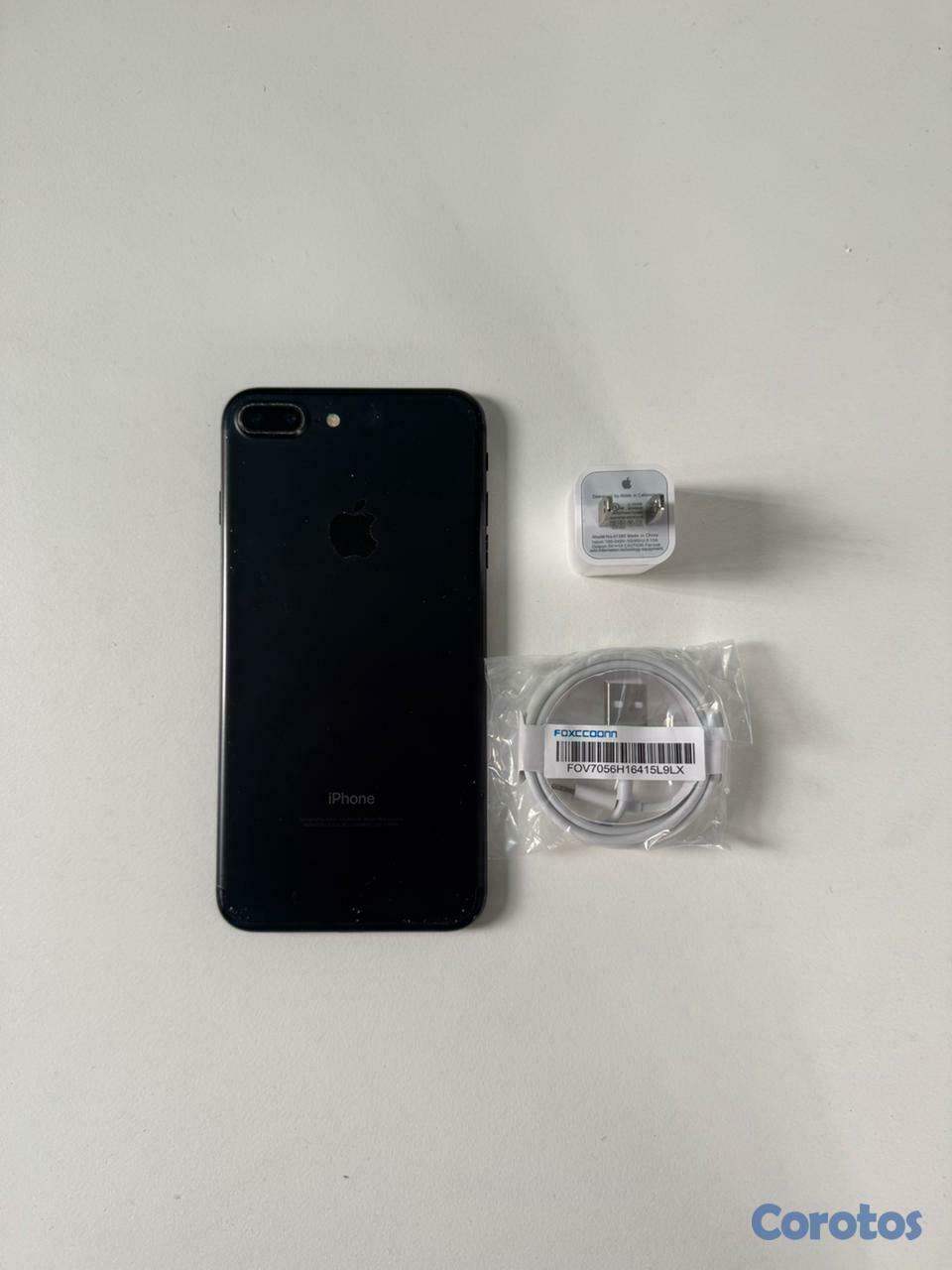 celulares y tabletas - iphone 7 plus negro 128 GB Desbloqueado.**Somos Ti 1