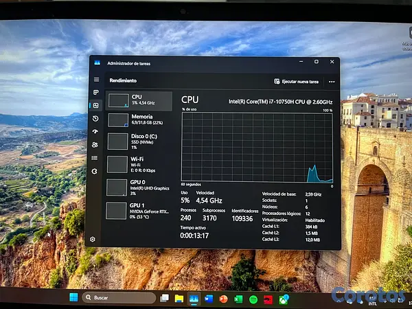 computadoras y laptops - Laptop MSI GE66 Raider (Intel® 10th Gen)(GeForce R 15