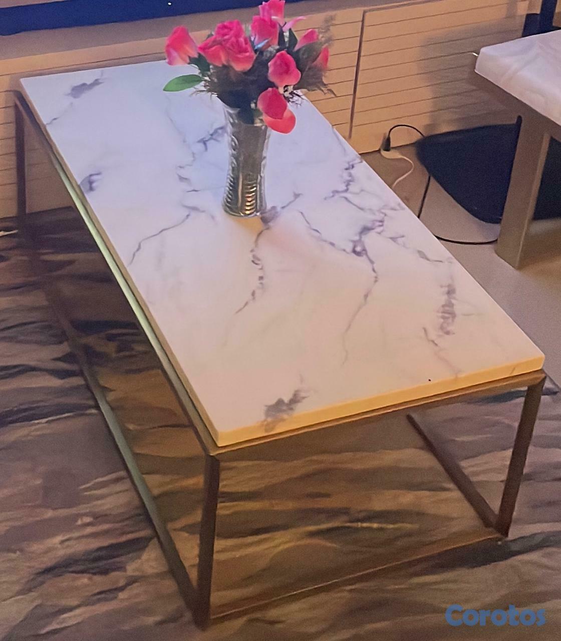 muebles y colchones - Mesa de centro rectangular 1