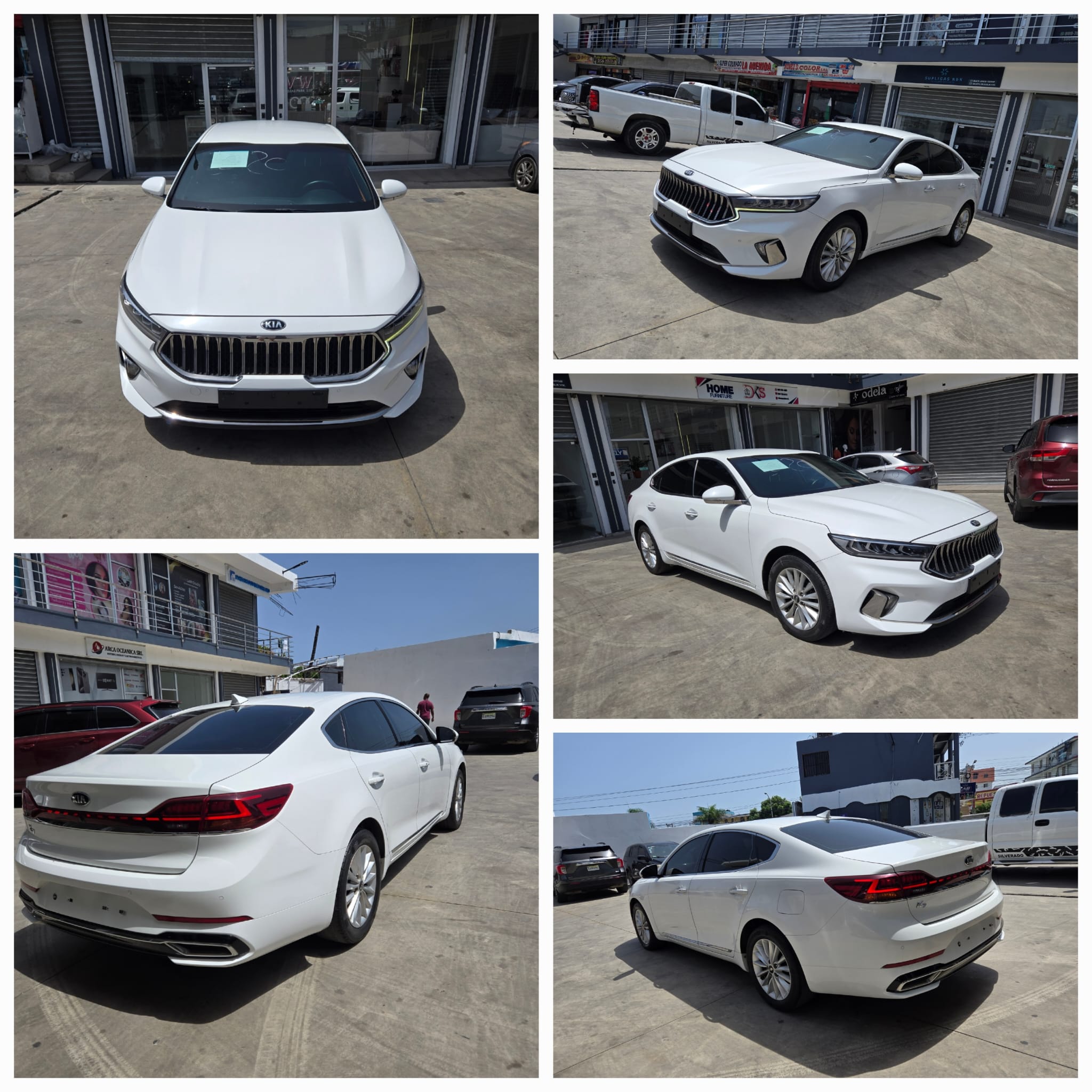 carros - KIA K7 2020 BLANCO 7
