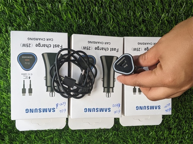 celulares y tabletas - Cargadores para carros tipo c Samsung  3