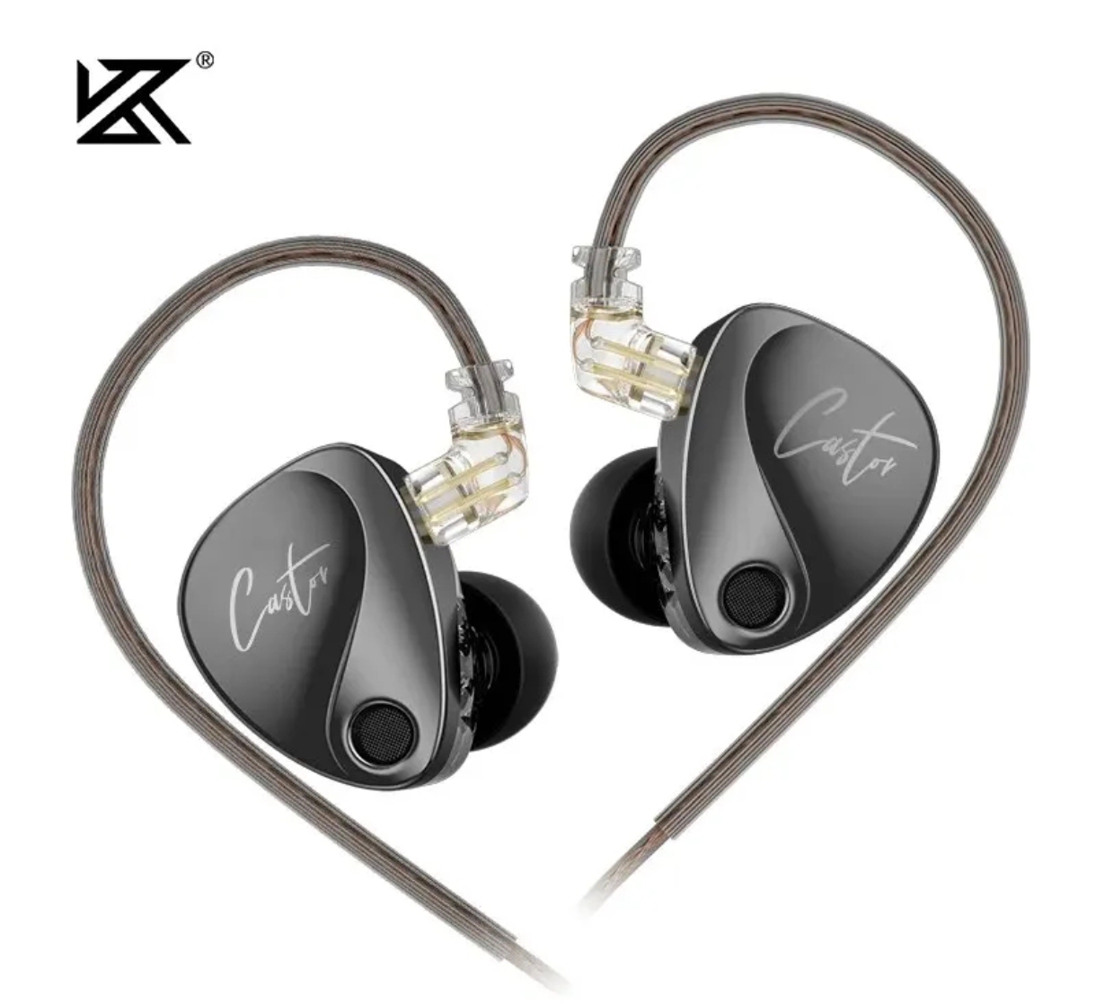 camaras y audio - KZ Castor / versión especial para bajos / Bass version + estuche gratis  4