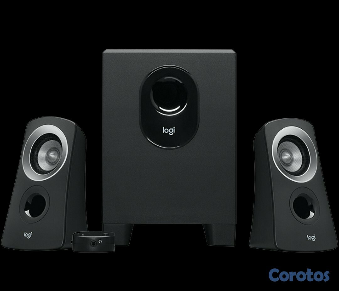 computadoras y laptops - BOCINA LOGITECH Z313 2.1CHANNEL 25 WATTS SPEAKER SYSTEM CON SUBWOOFER 2
