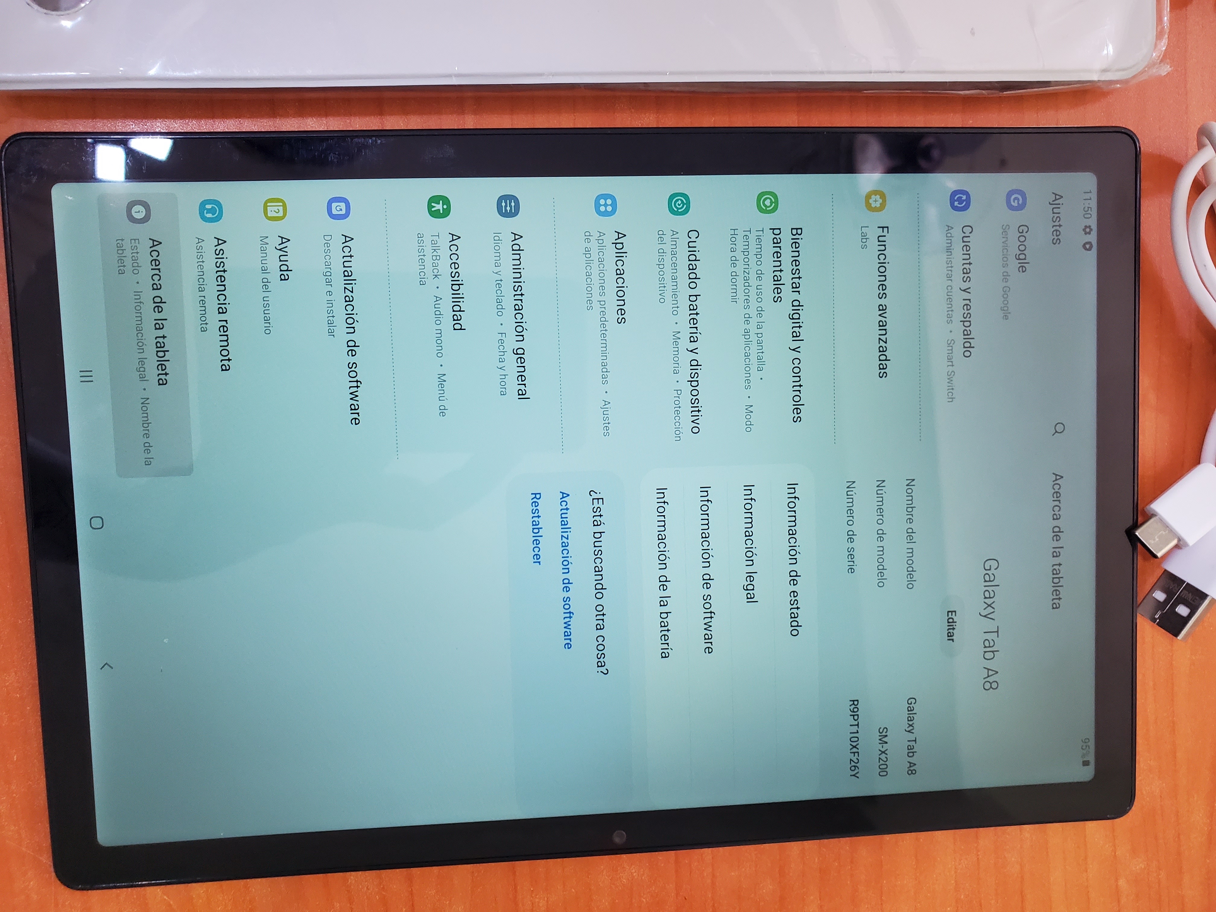 celulares y tabletas - Tablet Samsung Galaxy Tab A8 5