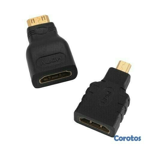otros electronicos - Cable Hdmi 3 En 1 Con Adaptador Mini Y Micro Hdmi 1.5 Metros
 4