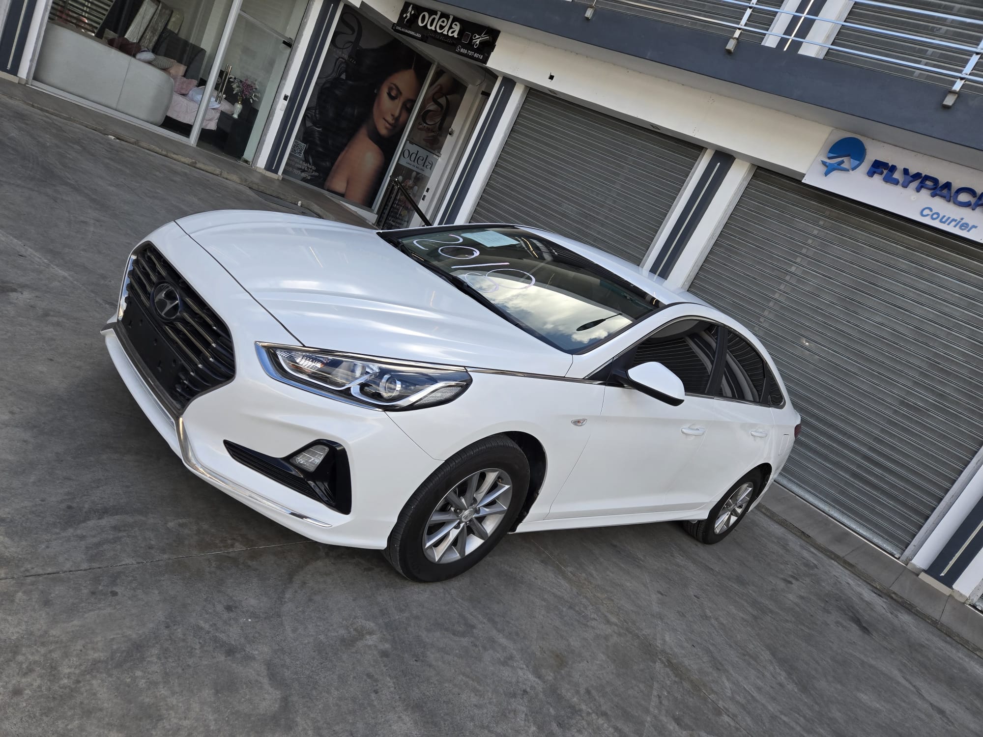 carros - HYUNDAI SONATA NEW RISE 2018 BLANCO 2