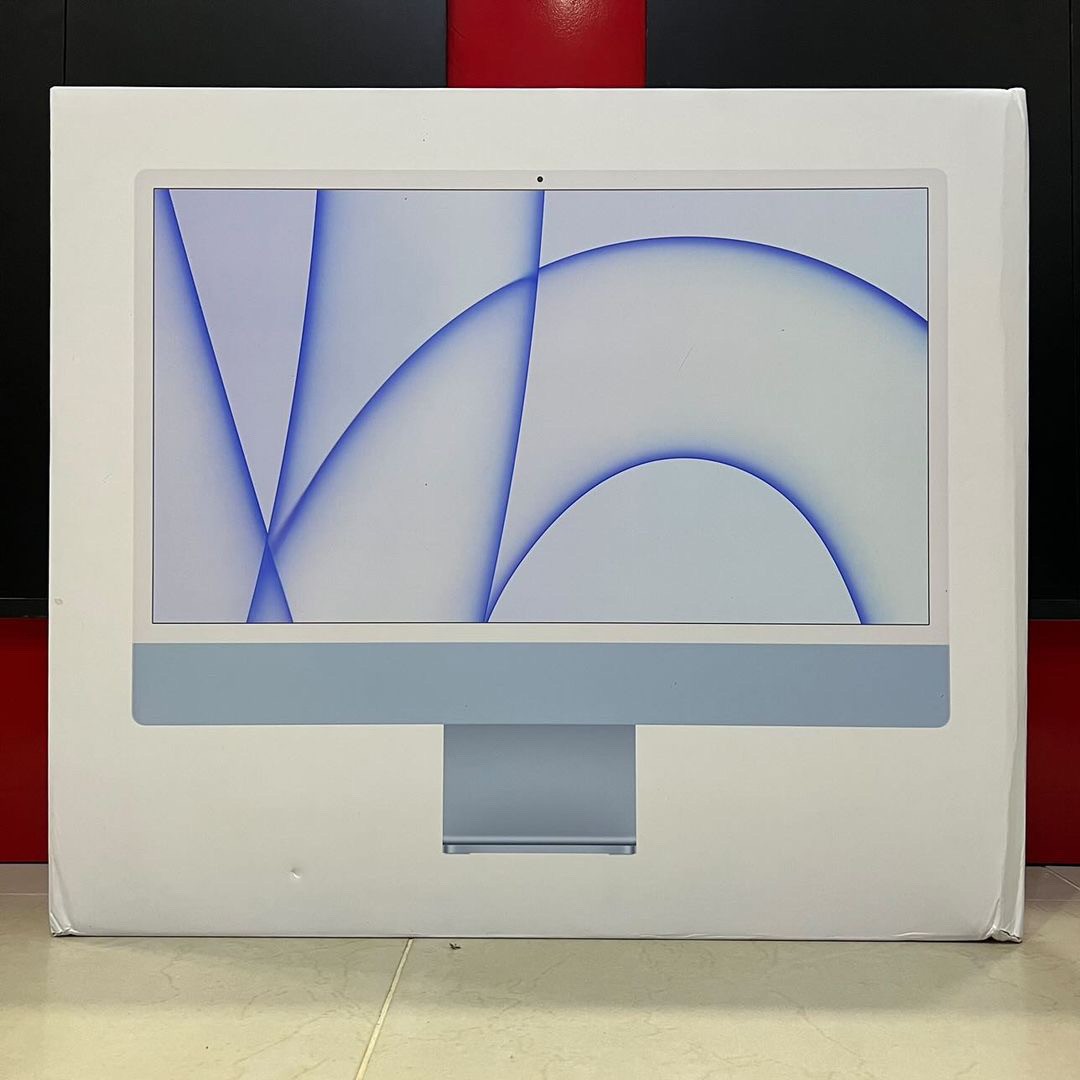 computadoras y laptops - iMac M1 24" 256GB 16GB RAM/8C CPU 7C GPU/ AZUL SELLADA / GARANTÍA APPLE🔥